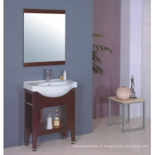 Cabinet de salle de bains évier en céramique (B-199)